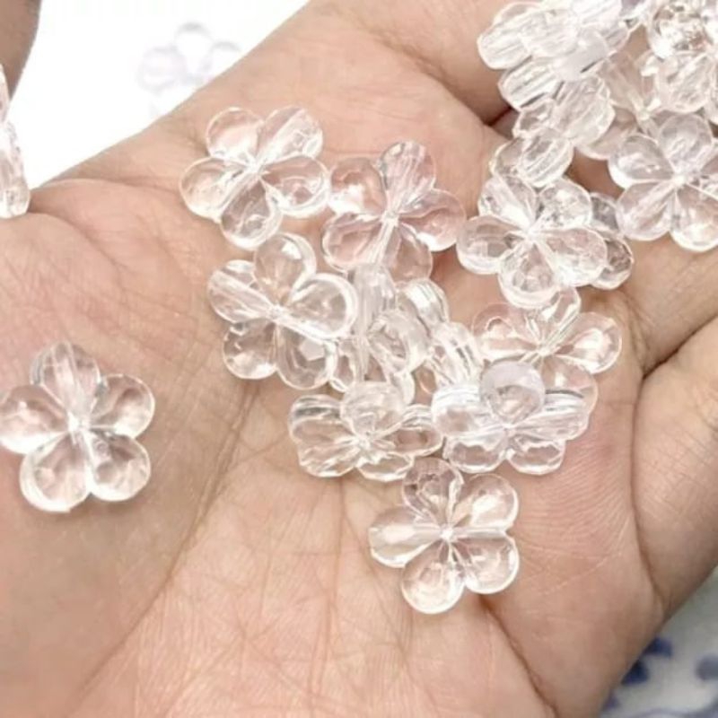 Manik Bunga Daisy Clear / Manik Bunga Sakura Clear