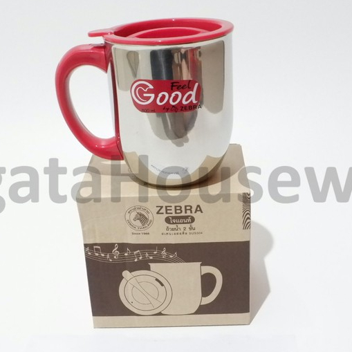 Gelas Minum Stainless / Gelas Air Panas / Cangkir Kopi / Gelas Mug Tahan Panas Dingin / Mug Stainles