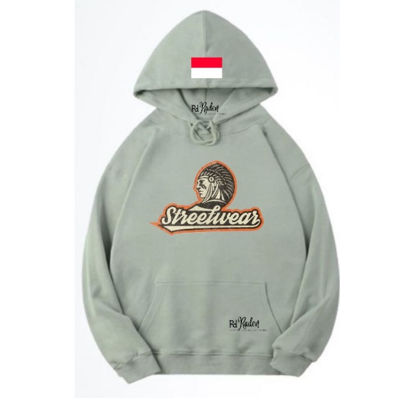 Hoodie pria wanita premium mint grafitty simple anime ori