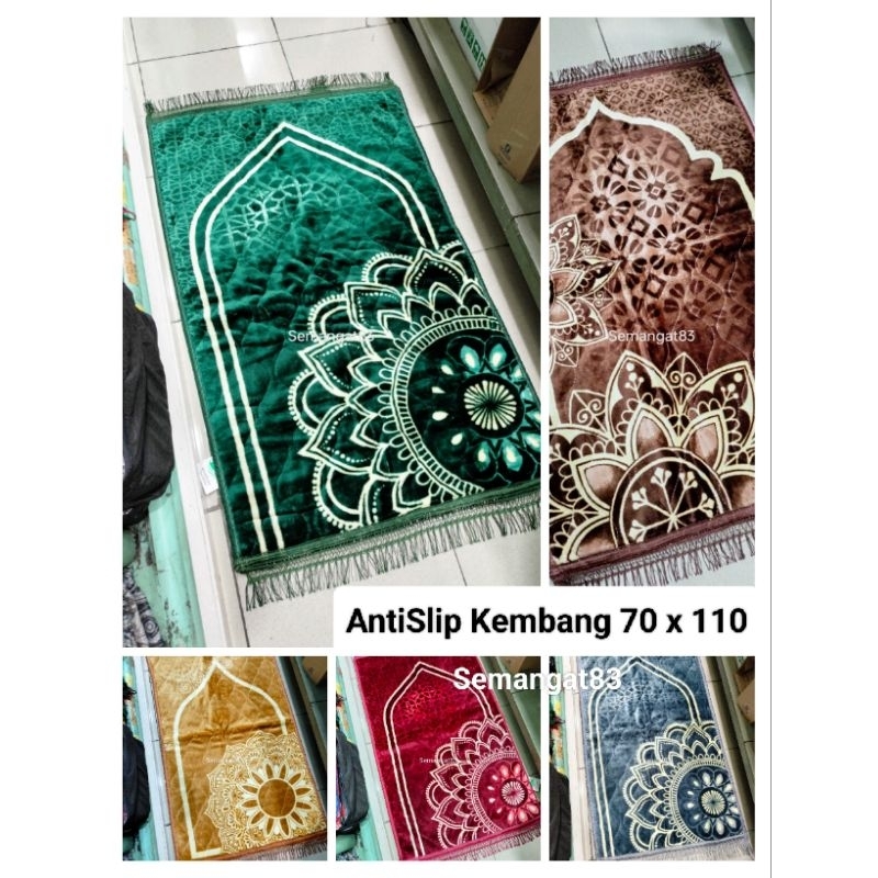 sajadah Antislip Rumbai Quilting