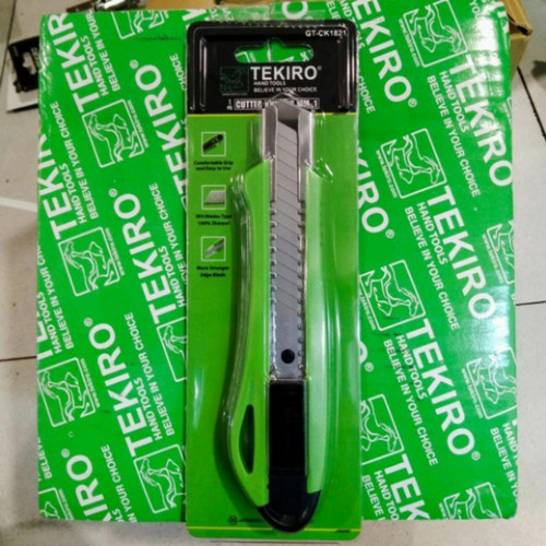 

Pisau kater besar tekiro bonus 2 pcs mata pisau - cutter tekiro