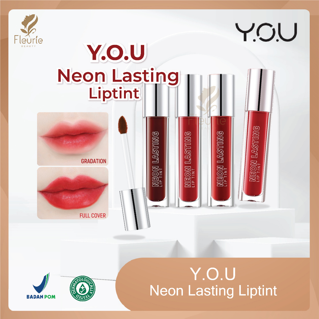 YOU Neon Lasting Liptint - Liptint Tahan Lama by YOU