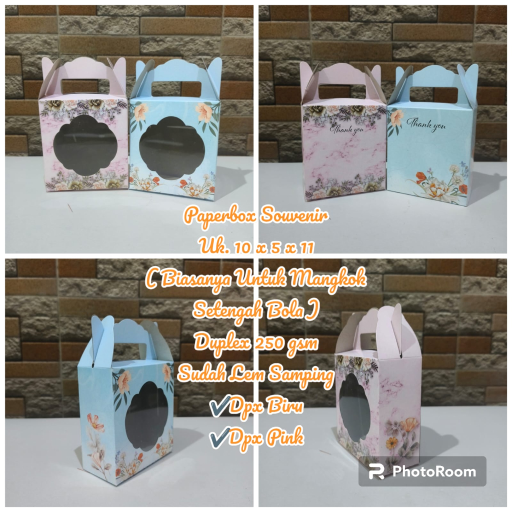 Box Souvenir &amp; Kemasan Souvenir Duplex Uk.10 x 5 x 11 cm