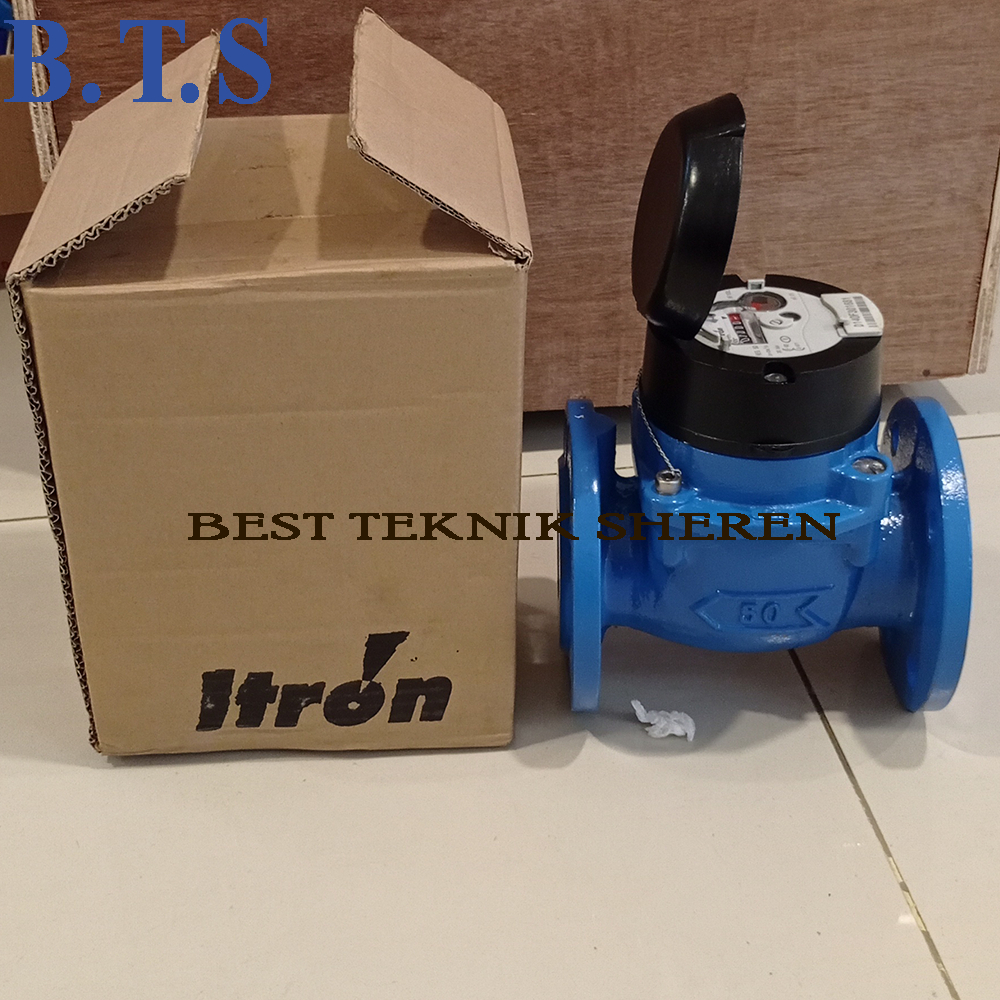 WATER METER ITRON WOLTEX 3 INCH / METERAN AIR METER AIR ITRON 3 INCH DN80 / FLOW METER FLANGE ITRON 