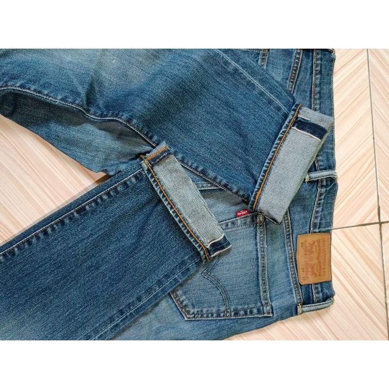 levis 511 Selvedge