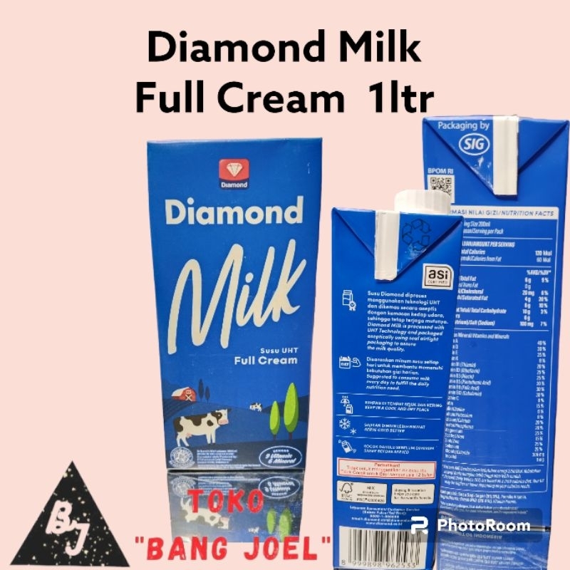 

Susu Diamond Milk 1Liter / Susu UHT Fresh Milk 1000ML