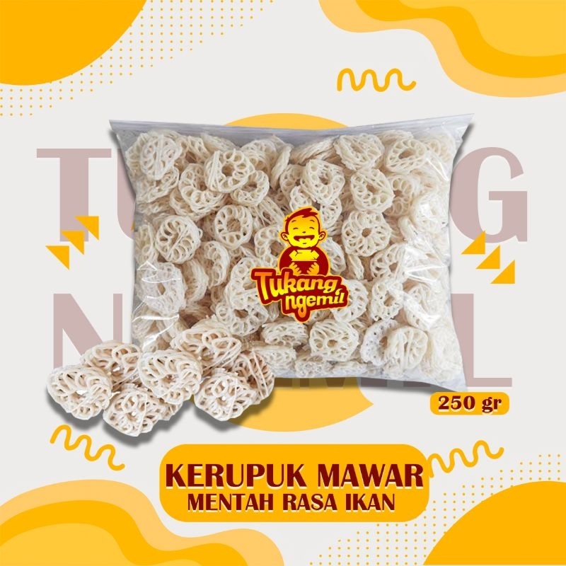 

KERUPUK MAWAR 250GR/KERUPUK SEBLAK/KERUPUK SEBLAK RAFAEL
