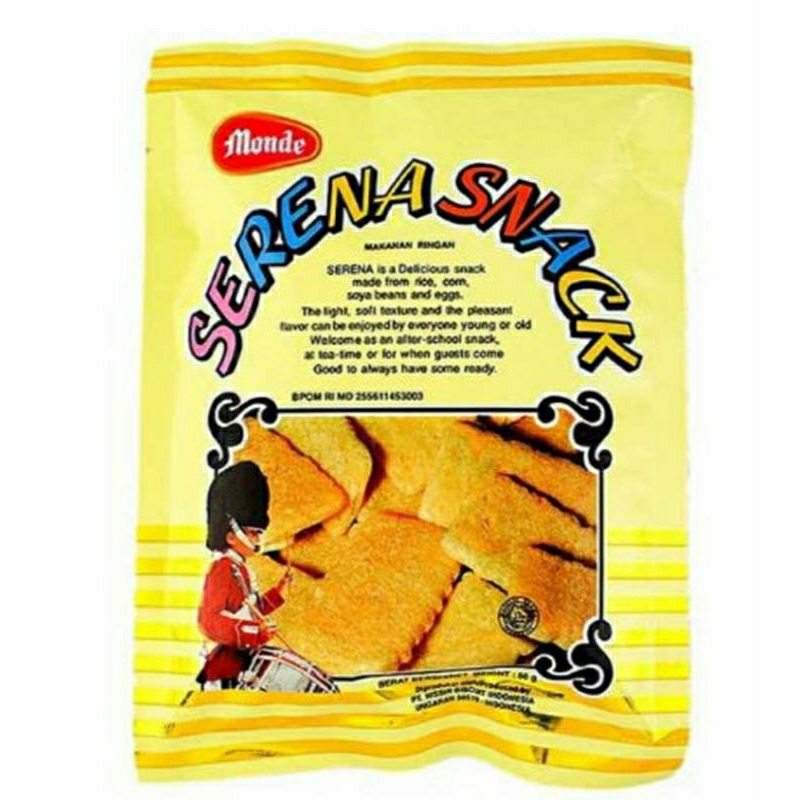 

MONDE SERENA SNACK GOLD 60g