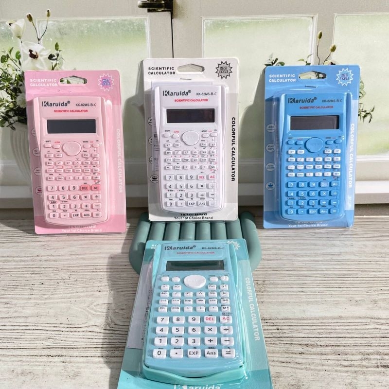 

Kalkulator Karuida KK-82MS Kalkulator Alat Tulis Kantor Warna Soft Pastel Termurah