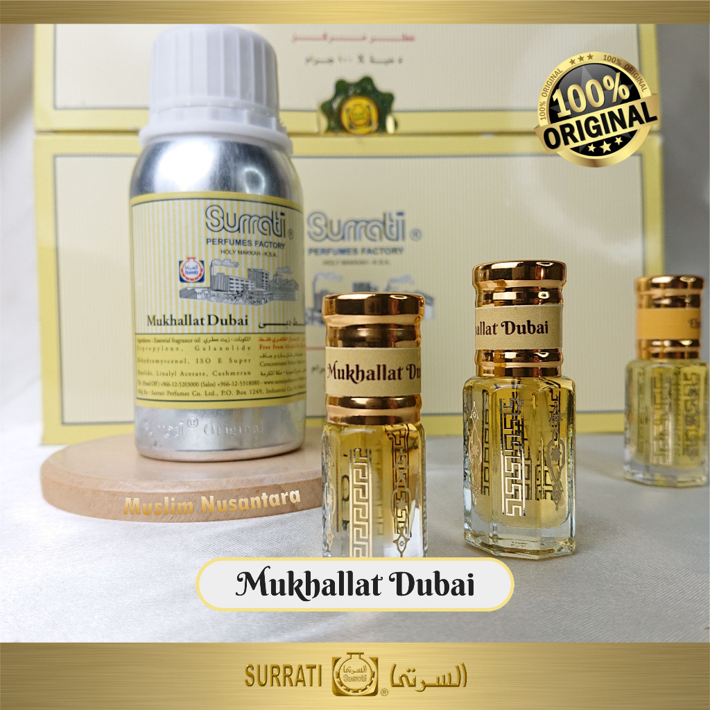 Parfum Surrati Mukhallat Dubai Original / Bibit Parfum Mukhalat Dubai Termurah