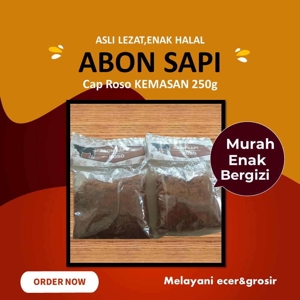 

Abon Sapi Asli Abon Sapi Murah Enak Halal Cap Roso Asli Boyolali 250gr Oleh Oleh Jawa Tengah