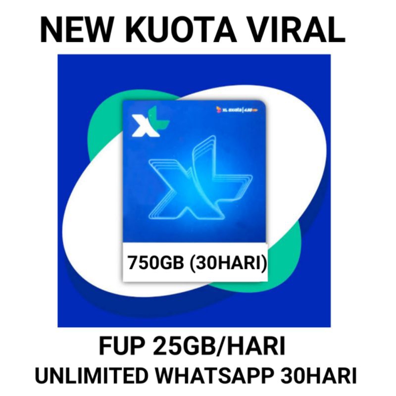 PAKET XL KUOTA 75OGB UNLIMITED 24 JAM, FUP 25GB/HARI