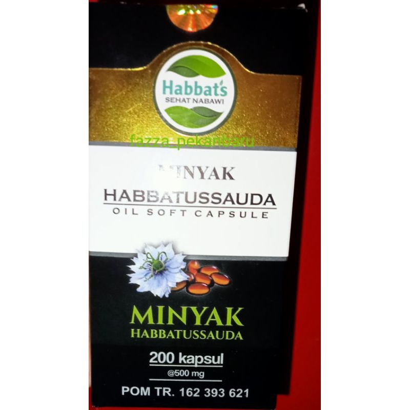 COD Habbatussauda soft oil capsule 200 habbats promil kesuburan dokter suryo / Habbatussauda softgel