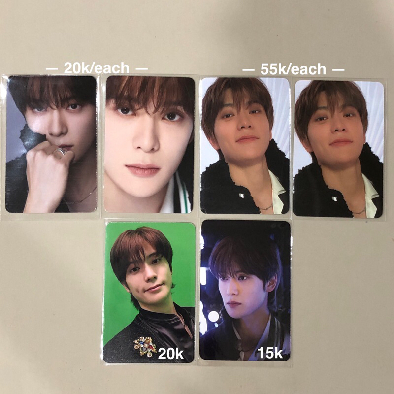 CEK BIO photocard / pc jaehyun dicon 102 nct 127 selca konsep each