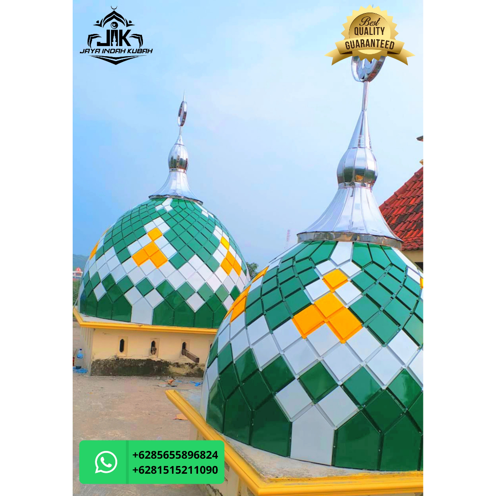 Kubah Masjid Enamel Sumatera Barat
