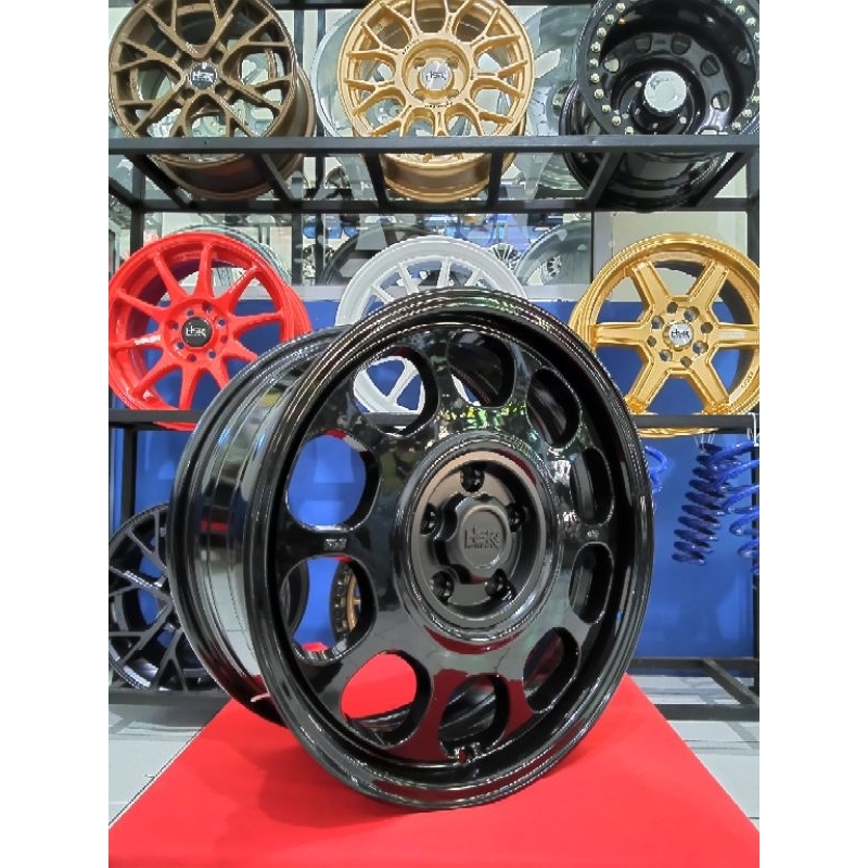 Velg Racing  Hsr Terbaru KLG Ring 17 Pcd 5x114,3 Model Kaleng Untuk Pelek Mobil Xpnader Terius Rush