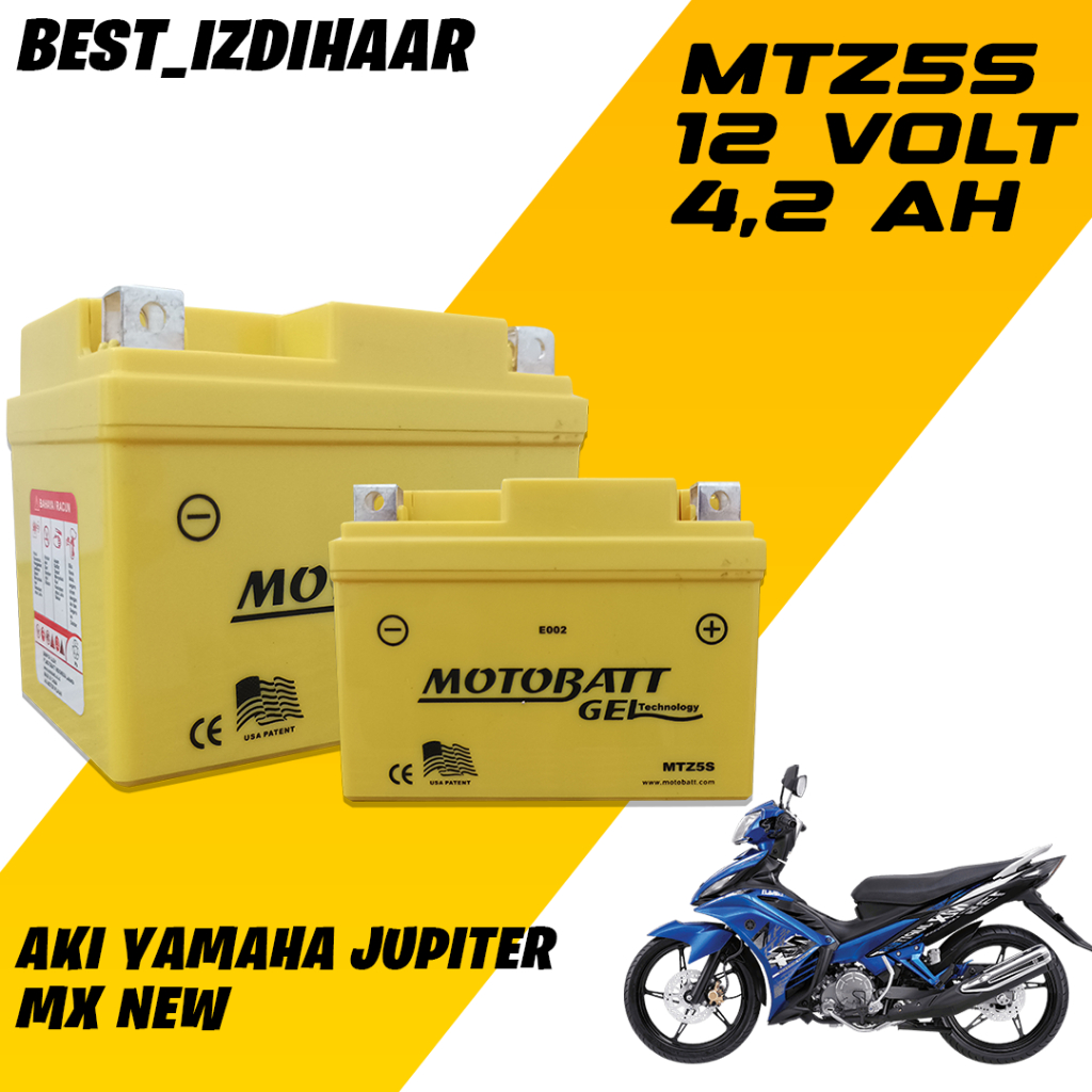 AKI YAMAHA JUPITER MX NEW MERK MOTOBATT MTZ5S,AKI JUPITER MX NEW,AKI MOTOBATT ORIGINALL 100%