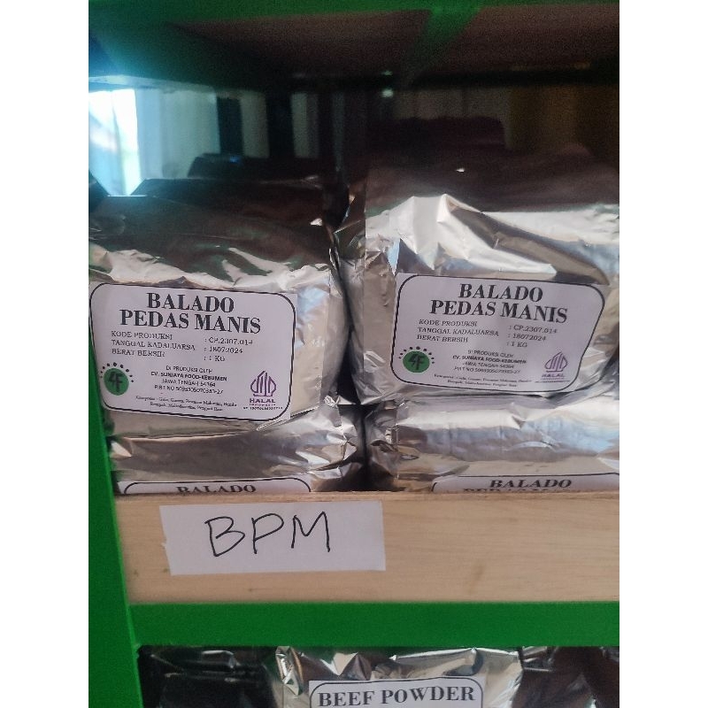 

bubuk balado pedas manis 1kg