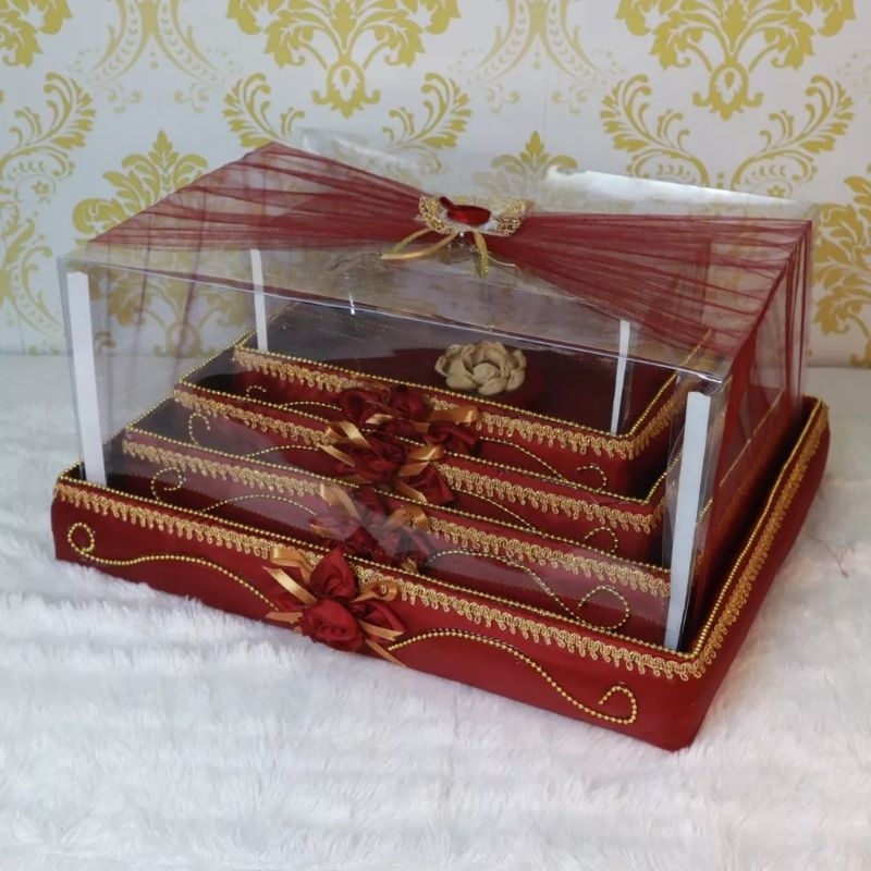 Kotak seserahan nikahan isi 5/Box seserahan/box nikahan/Kotak seserahan pernikahan/Kotak Hantaran