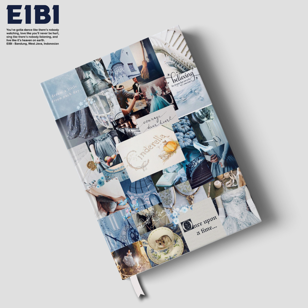 

Eibibook Buku Tulis Catatan Notebook Hardcover Disney Series Cinderella Vintage
