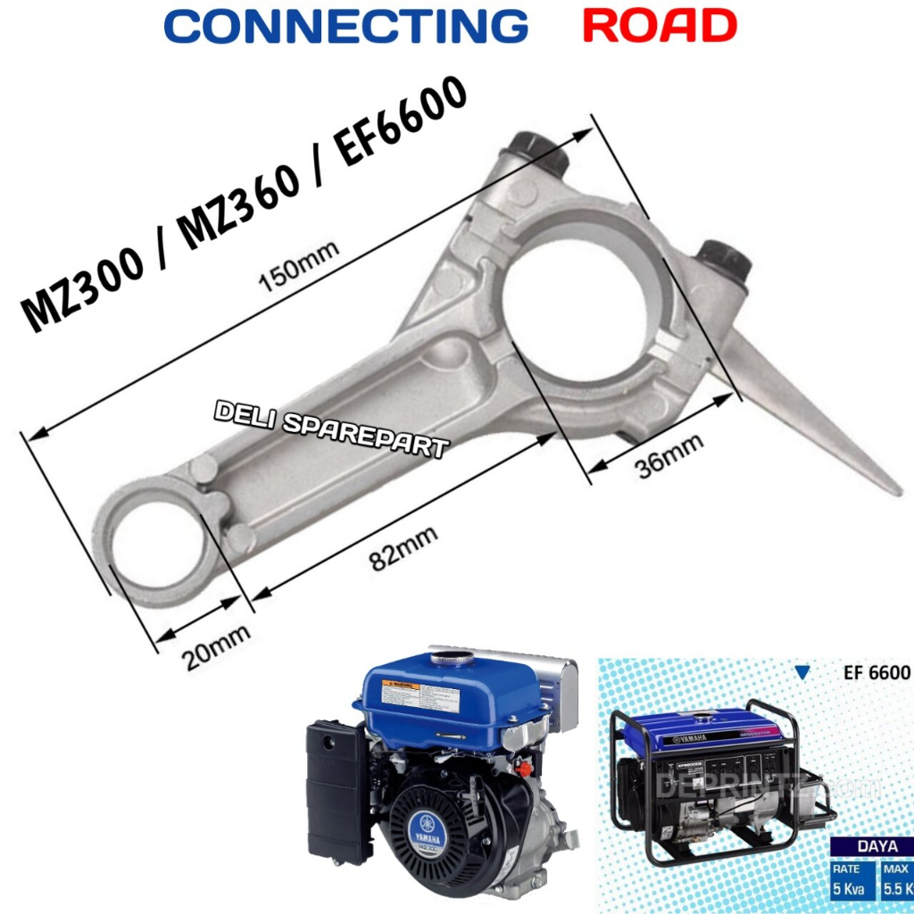 Mz300 Connecting road stang seher sokar Yamaha Mz300 mz360 ef6600