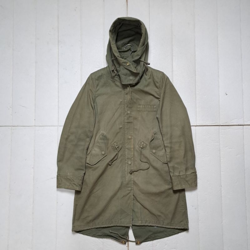 JAKET PARKA FISHTAIL KHAJU M65 PARKA FISHTAIL JACKET FASHION SIZE M