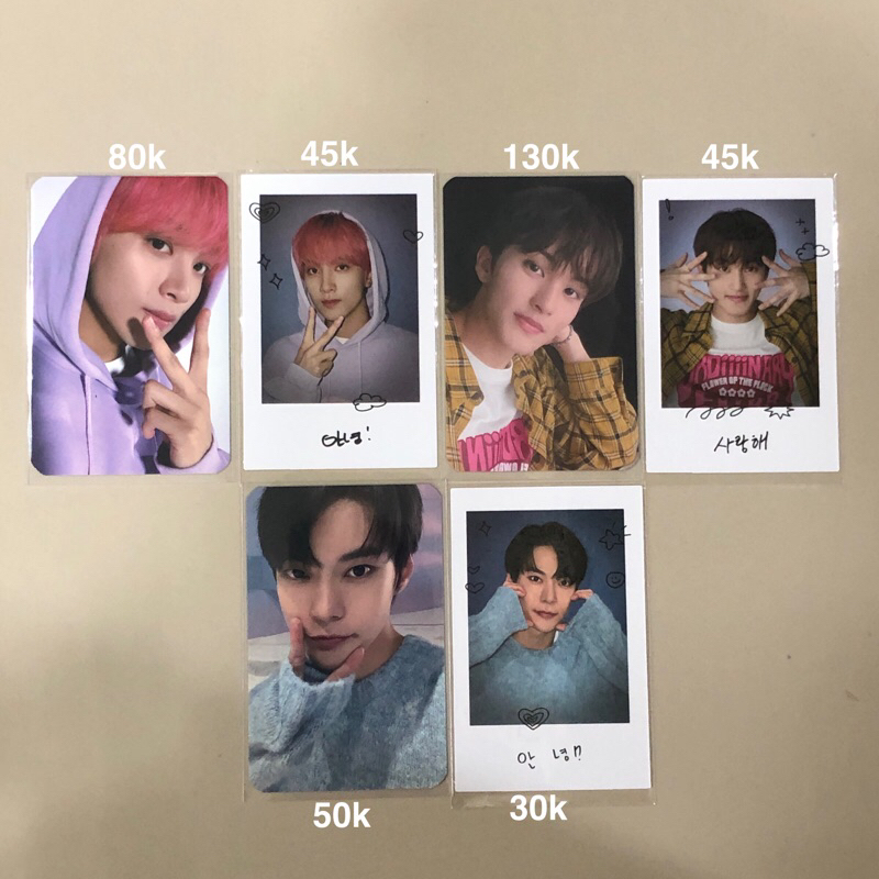 CEK BIO photocard / pc pola kolbuk welcome to my city wtmc haechan mark doyoung