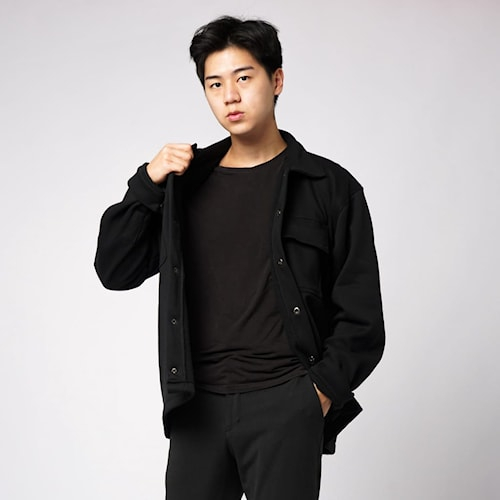 SHAKET JAKET KEMEJA WARNA HITAM