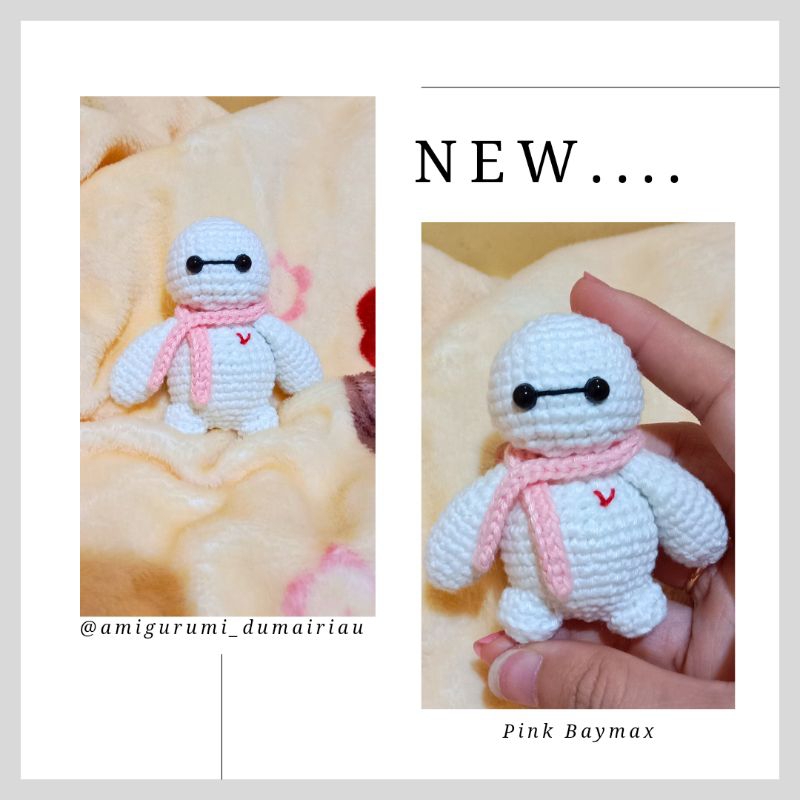 baymax mini / gantungan kunci baymax