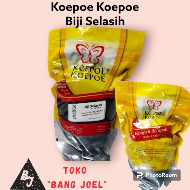 

Koepoe Koepoe Biji Selasih Repack 50 Gram / Chia Seed