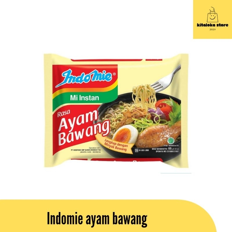 

indomie mie instant ayam bawang