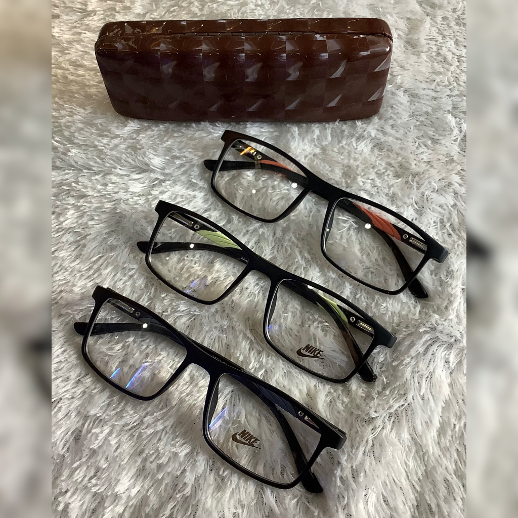 FRAME NIKE - KACAMATA BESI - KACAMATA BOR - NIKE - FRAME PLASTIK - KACAMATA NIKE - FRAME KACAMATA - 