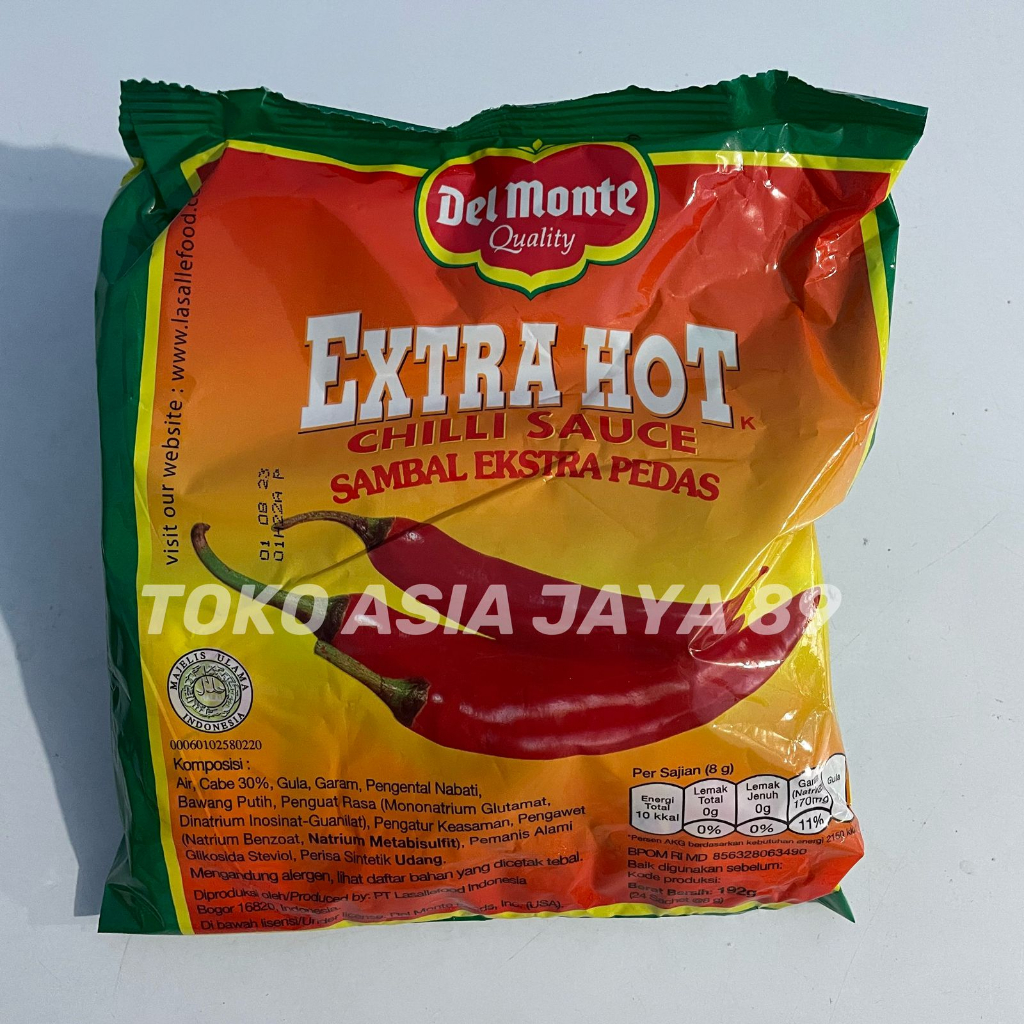 

Delmonte extrahot sambal sachet