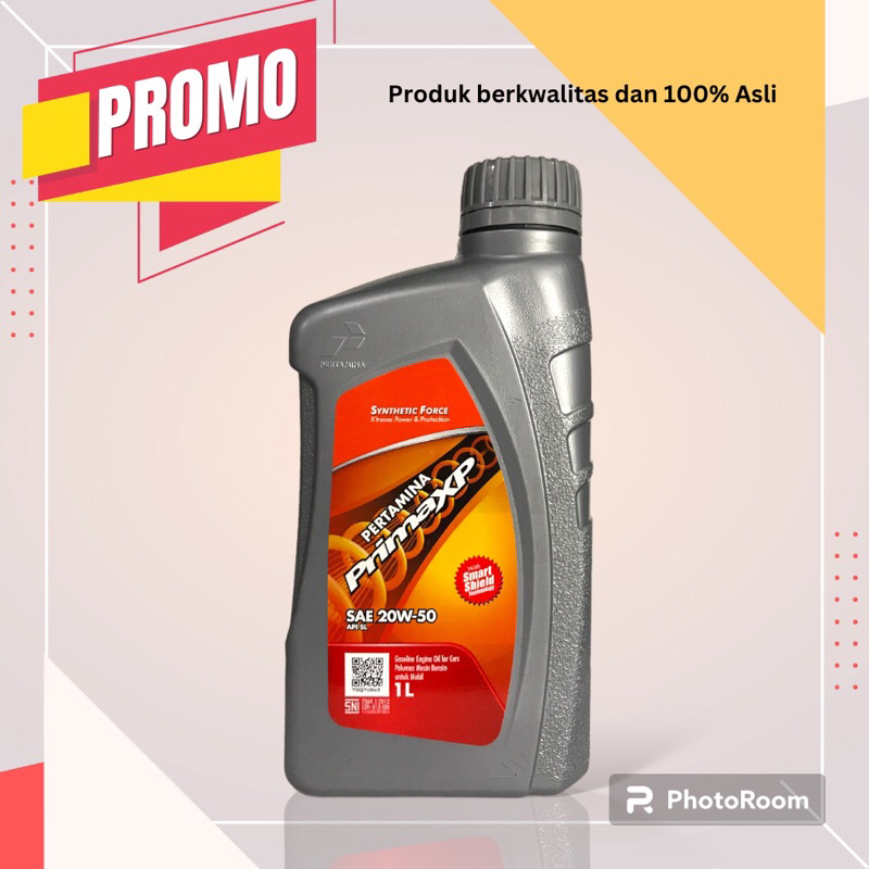 Prima XP 20w-50/ Oli mobil bensin Vol 1 liter