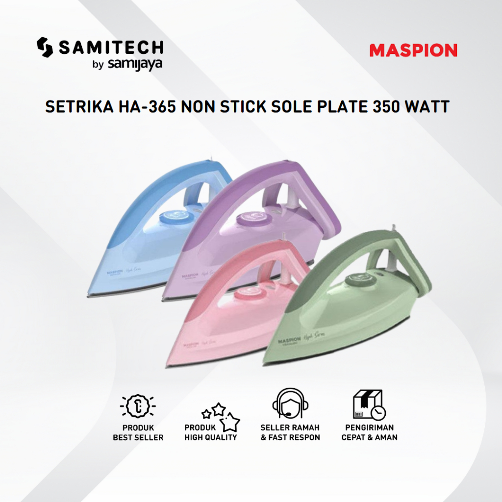 SETRIKA MASPION HA-365 SETRIKA MASPION HIJAB SERIES HA-365