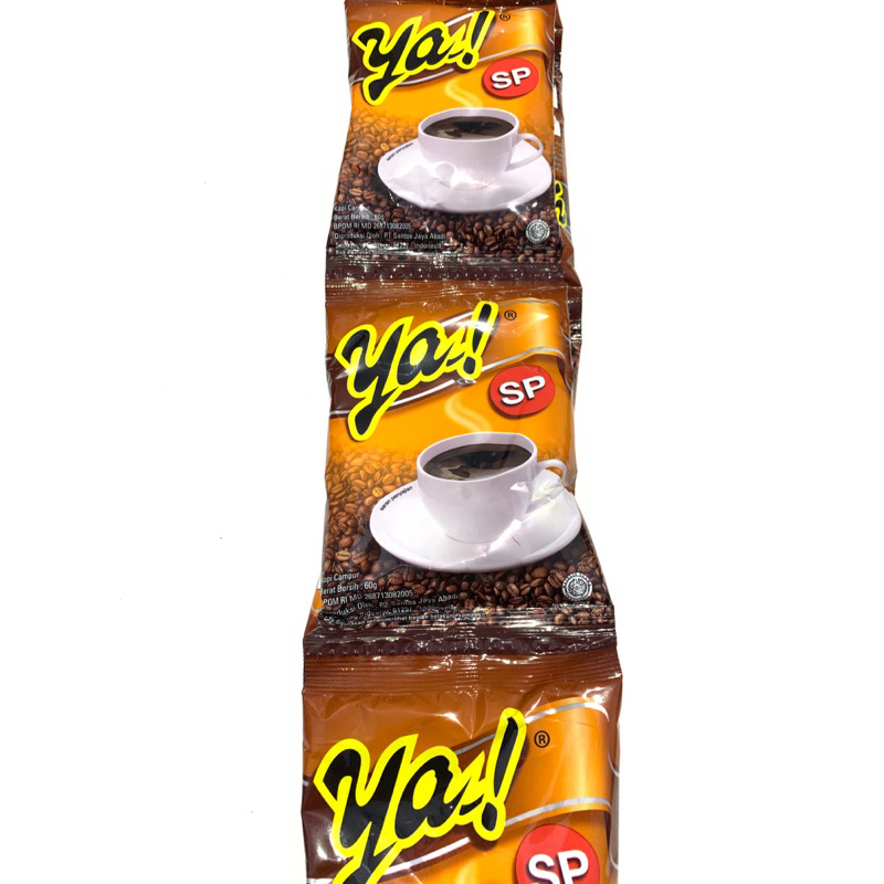 

[ 1 renceng isi 10 ] Bubuk Kopi Ya SP 60gr - Bubuk Kopi Instan