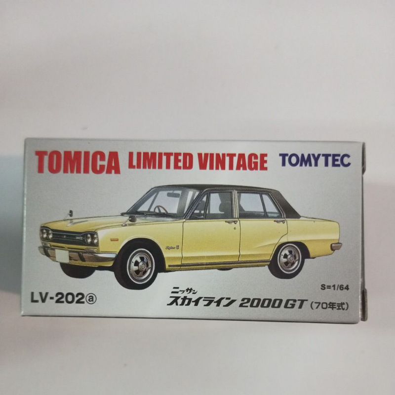 324263 - TOMYTEC ( TOMICA LIMITED VINTAGE NEO) LV-202a NISSAN SKYLINE 2000GT