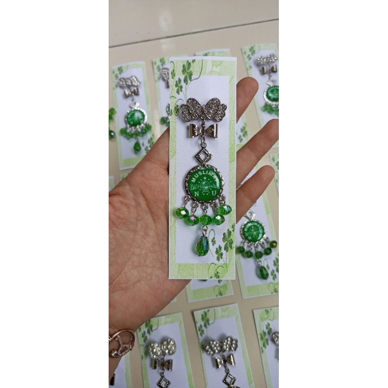 (READY STOK)Pin Logo Fatayat/Pin Logo Muslimat/Pin Logo NU/Bros Logo Fatayat/Bros Logo Muslimat/Bros