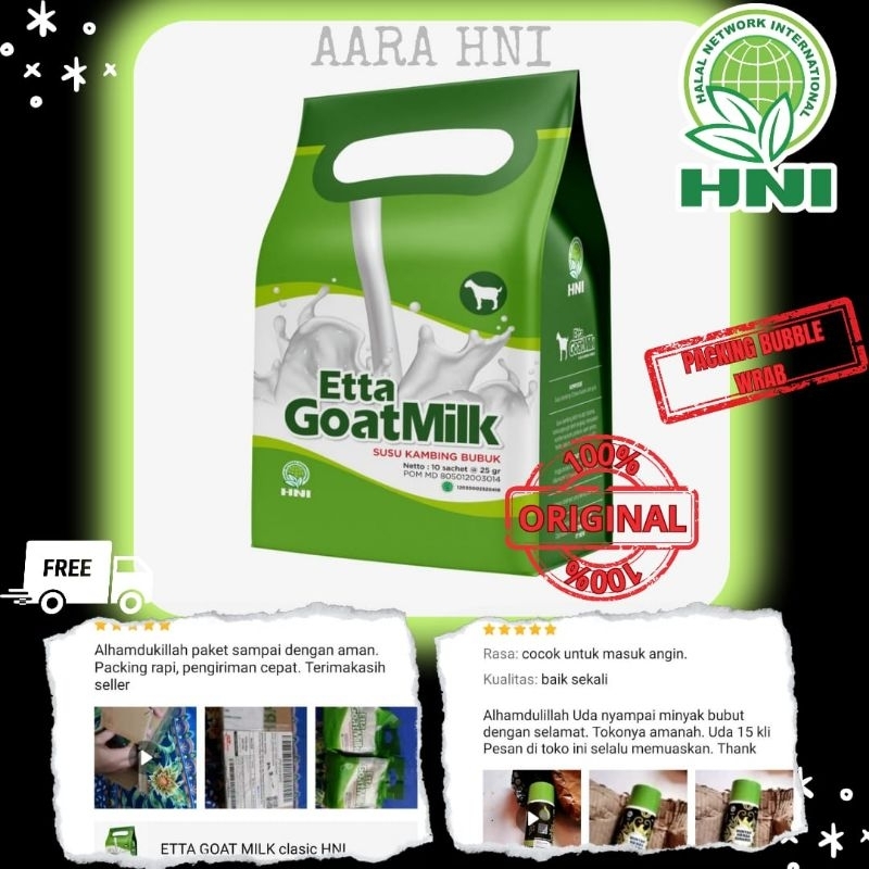 

EGM SUSU KAMBING ETAWA GOAT MILK HNI CLASIC