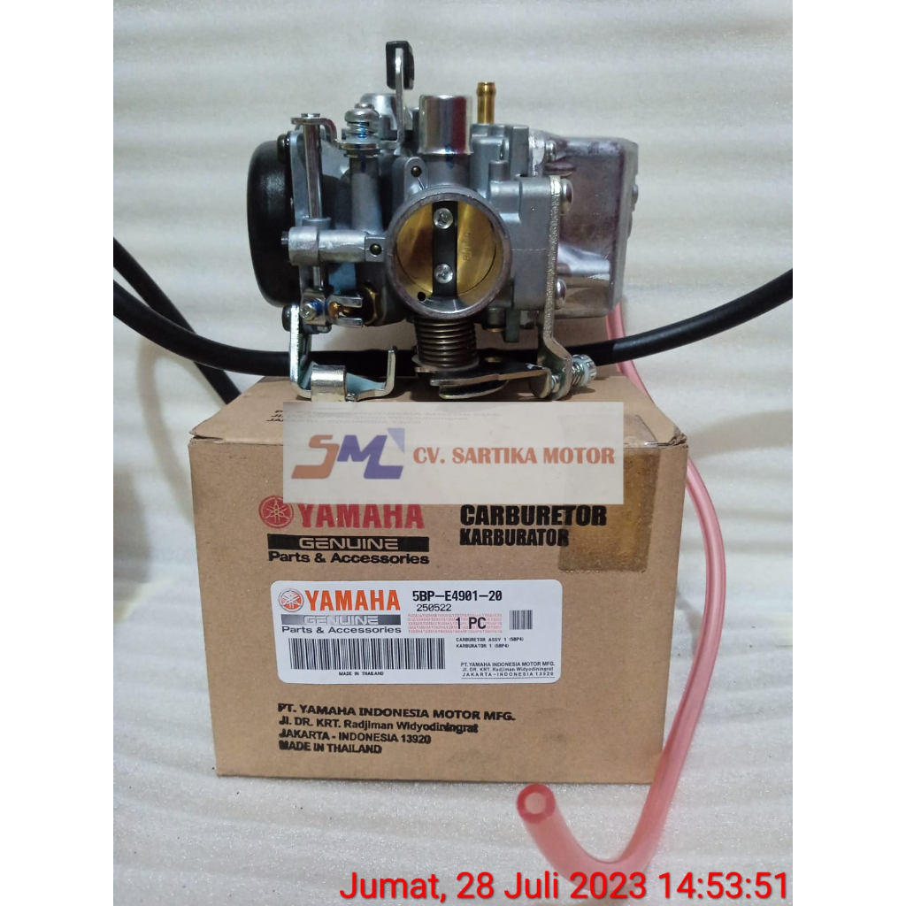 Karburator Assy Scorpio Lama Scorpio Z / CARBURETOR ASSY 1 (5BP4) / 5BP-E4901-20