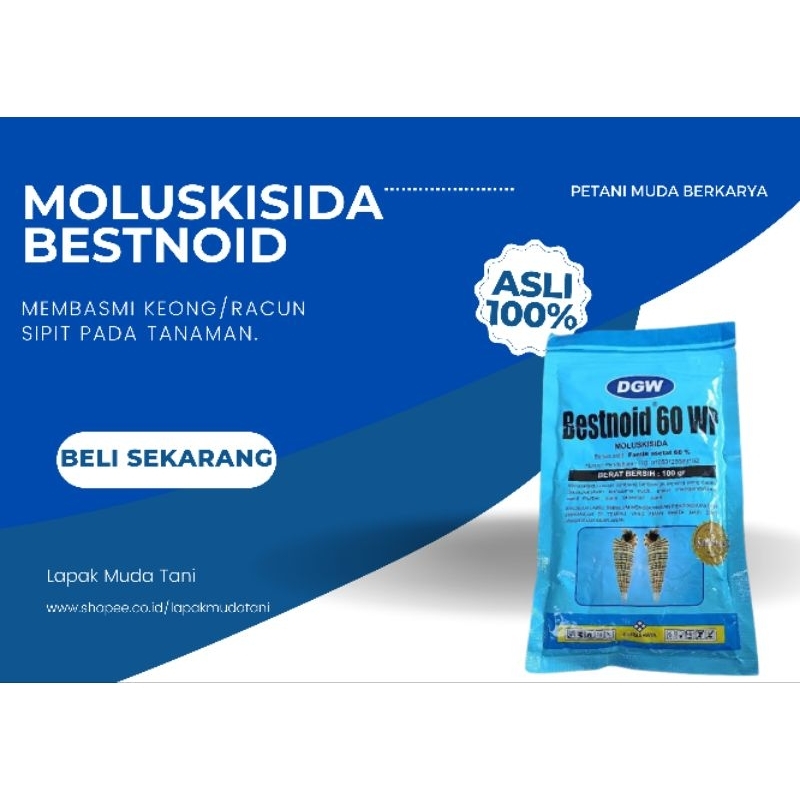 Bestnoid Basmi Keong/Racun sipit 60WP