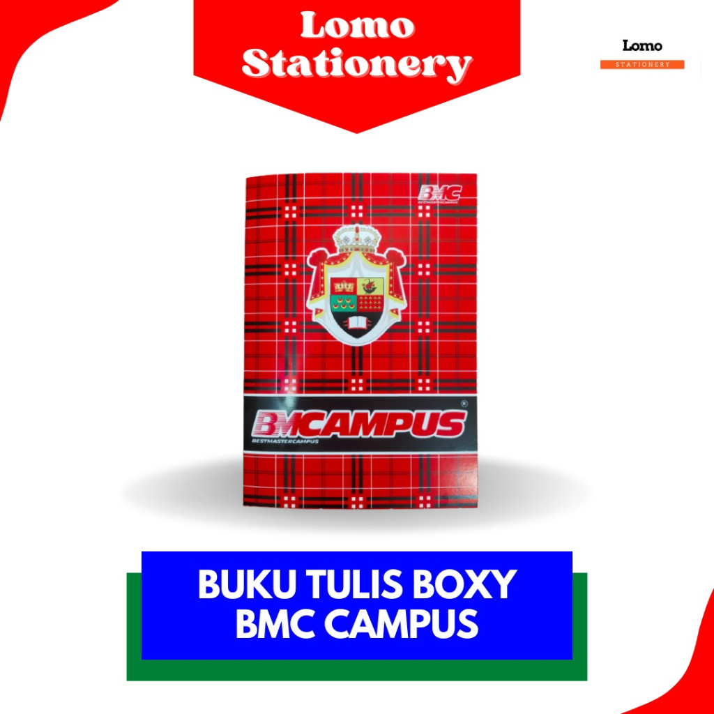 

Buku Tulis Boxy BMC 50 Lembar (10 Buku)