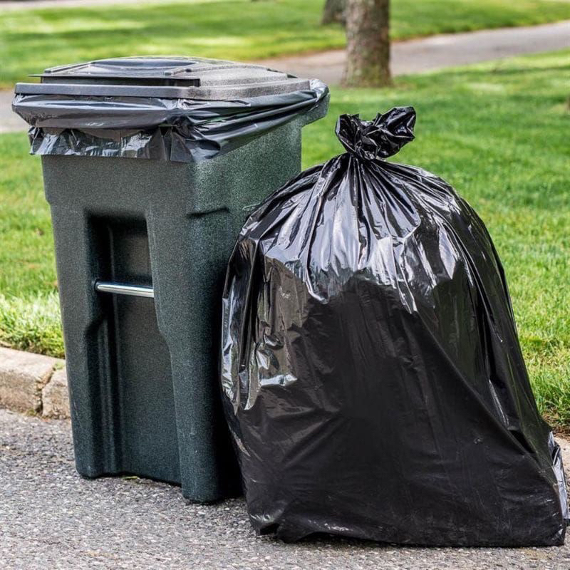 plastik kantongan / plastik sampah besar hitam / kantong sampah hitam / kantong sampah jumbo / plast