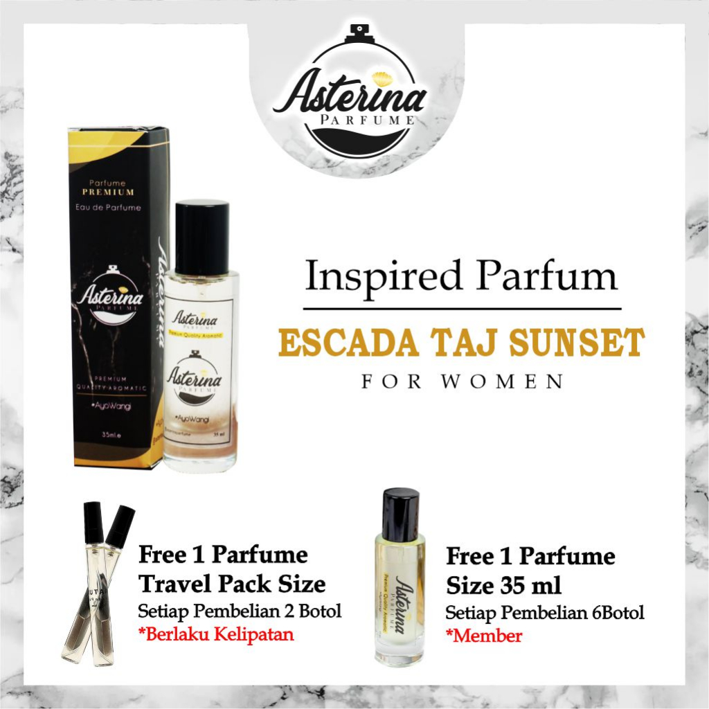 ASTERINA PARFUME - Inspired parfume Scada Sunset