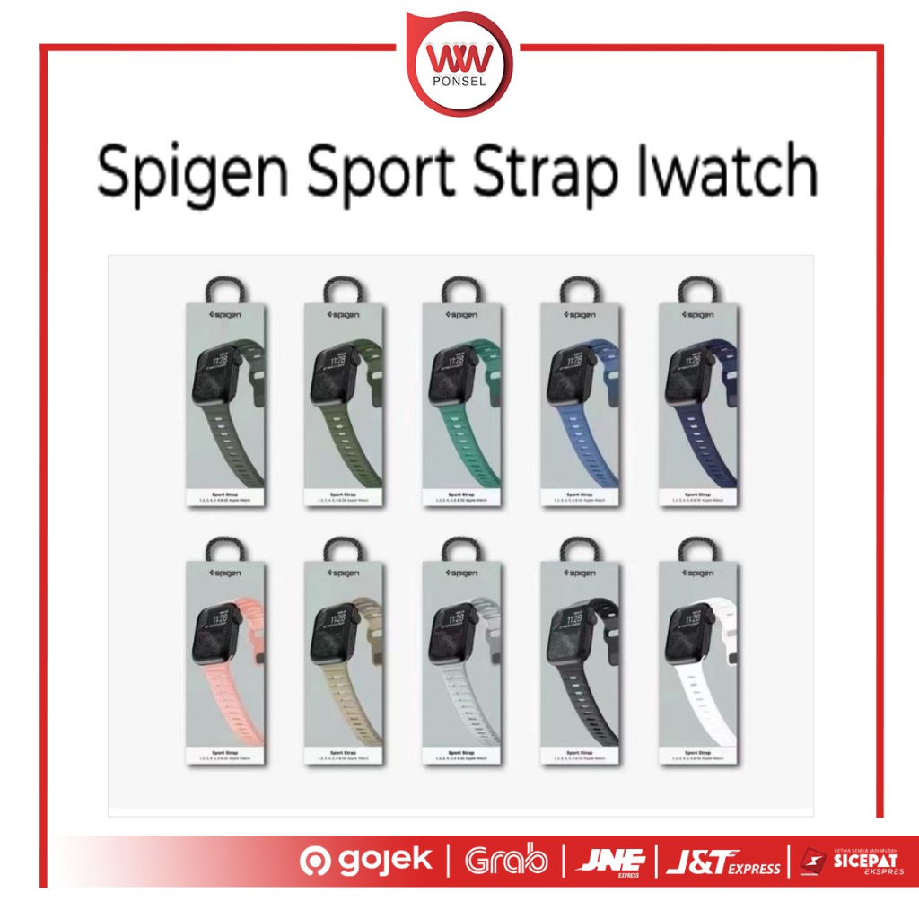 Spigen Sport Strap iWatch Series 1-7 SE 38 40 41mm