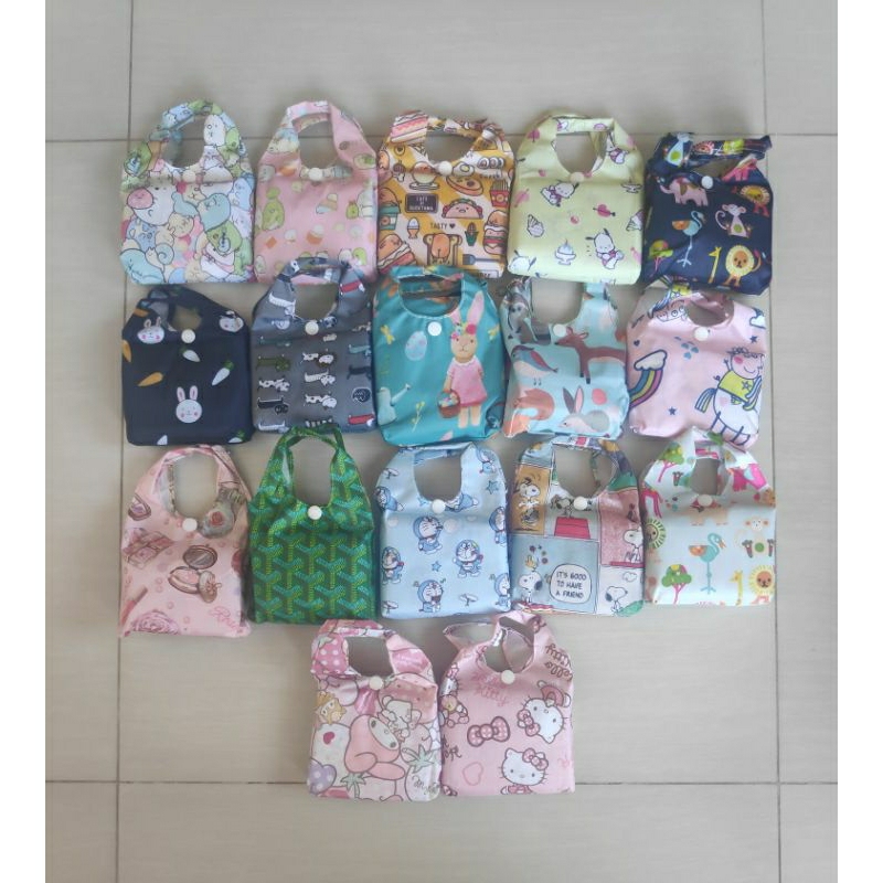 TAS LIPAT BELANJA KECIL WATERPROOF SERBAGUNA