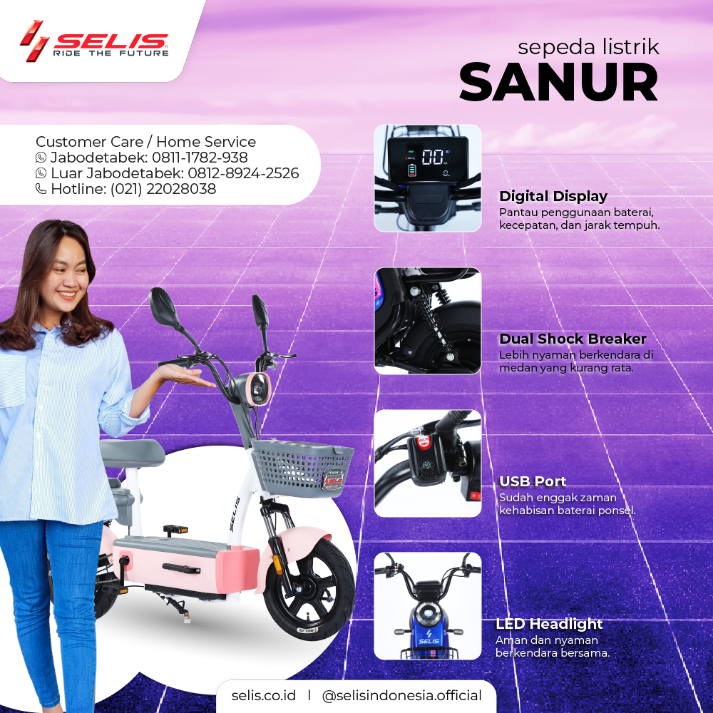 SELIS - Sepeda listrik Sanur