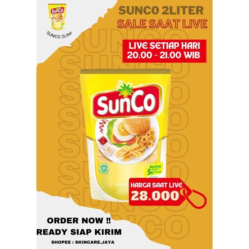 

MINYAK SUNCO 8LITER READY SIAP KIRIM PAVKING AMAN