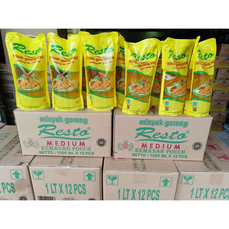 

MINYAK GORENG RESTO 1(DUS-6pcs)