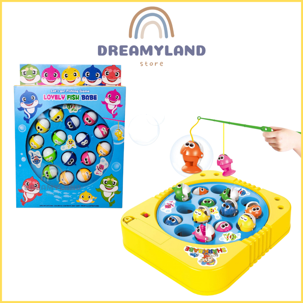 Mainan Anak Pancing Ikan Elektrik Fishing Game